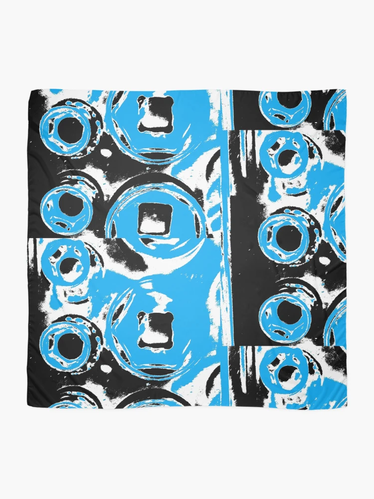 Thumbnail 2 of 3, Scarf, Blue Rackets designed and sold by Random-Designz.