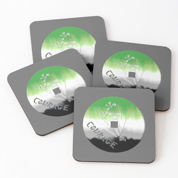 Item preview, Courage Token - Aro Pride designed and sold by LochNestFarm.