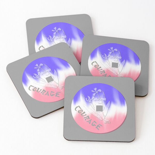 Item preview, Courage Token - Trans Pride designed and sold by LochNestFarm.