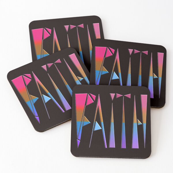 Item preview, FAITH THE PROMISE OF JESUS CHRIST TANGRAM EXPRESSION - HAPPY EASTER - GREAT GIFT FOR CHRISTIANS designed and sold by Ralek.