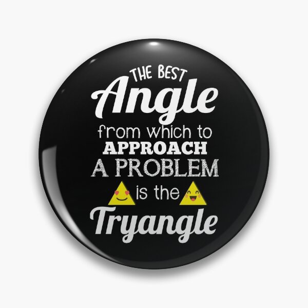 Item preview, The Best Angle From Which To Approach a Problem is the Tryangle designed and sold by Miss Kinder Classroom.