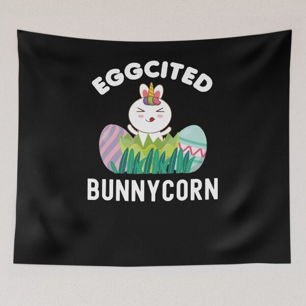 Item preview, Eggcited Bunnycorn designed and sold by azmndesigns.