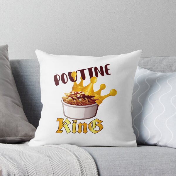 Item preview, Poutine King! (on White) designed and sold by PawsitiveMum.