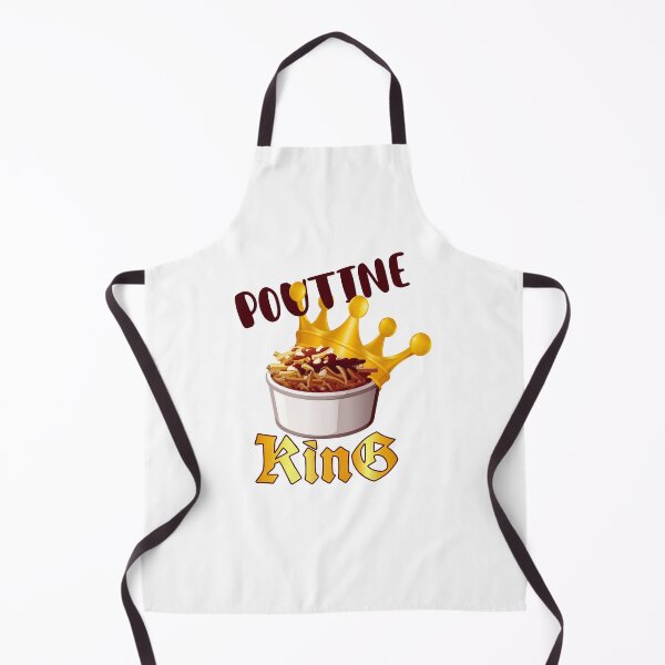 Item preview, Poutine King! (on White) designed and sold by PawsitiveMum.