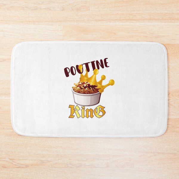 Item preview, Poutine King! (on White) designed and sold by PawsitiveMum.