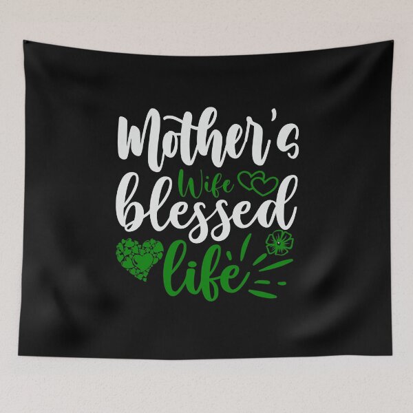 Item preview, Mother's Wife Blessed Life designed and sold by TshirtStoreBD24.
