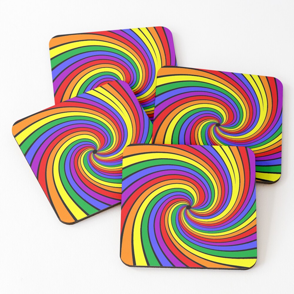 Item preview, Coasters (Set of 4) designed and sold by rainbowarray.