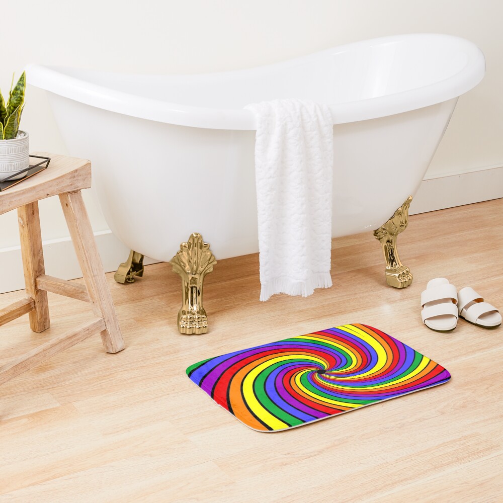 Item preview, Bath Mat designed and sold by rainbowarray.