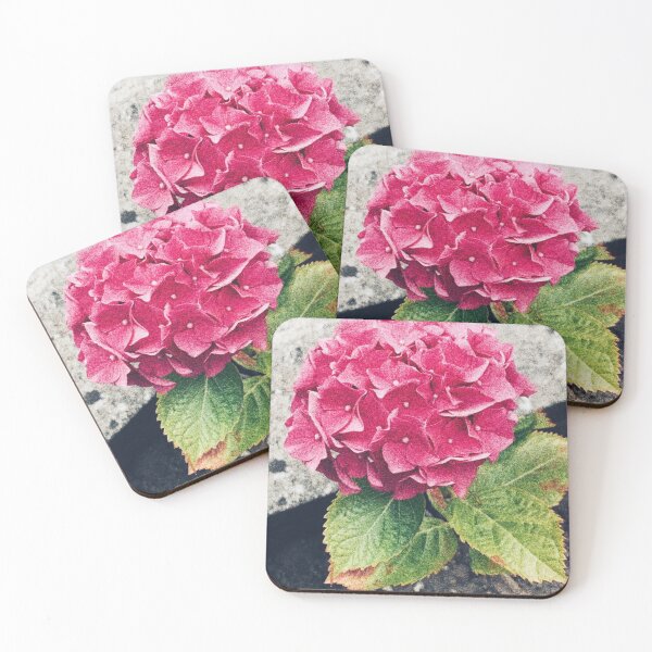 Item preview, Pink flower with grainy old school look  designed and sold by MariiaCreation.