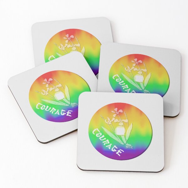 Item preview, Courage Token - Rainbow designed and sold by LochNestFarm.