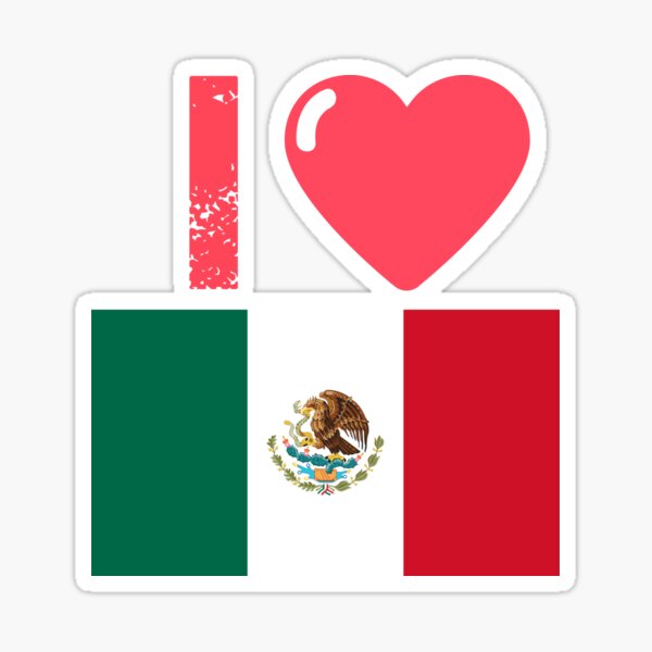 Item preview, I love Mexico design designed and sold by Stylehigh.