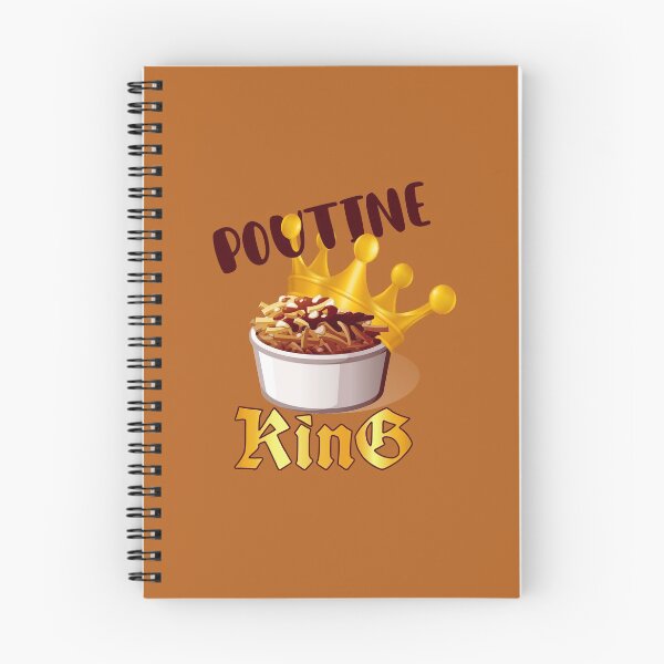 Aperçu de l'œuvre Poutine King! (sur Gravy Brown) créée et vendue par PawsitiveMum.