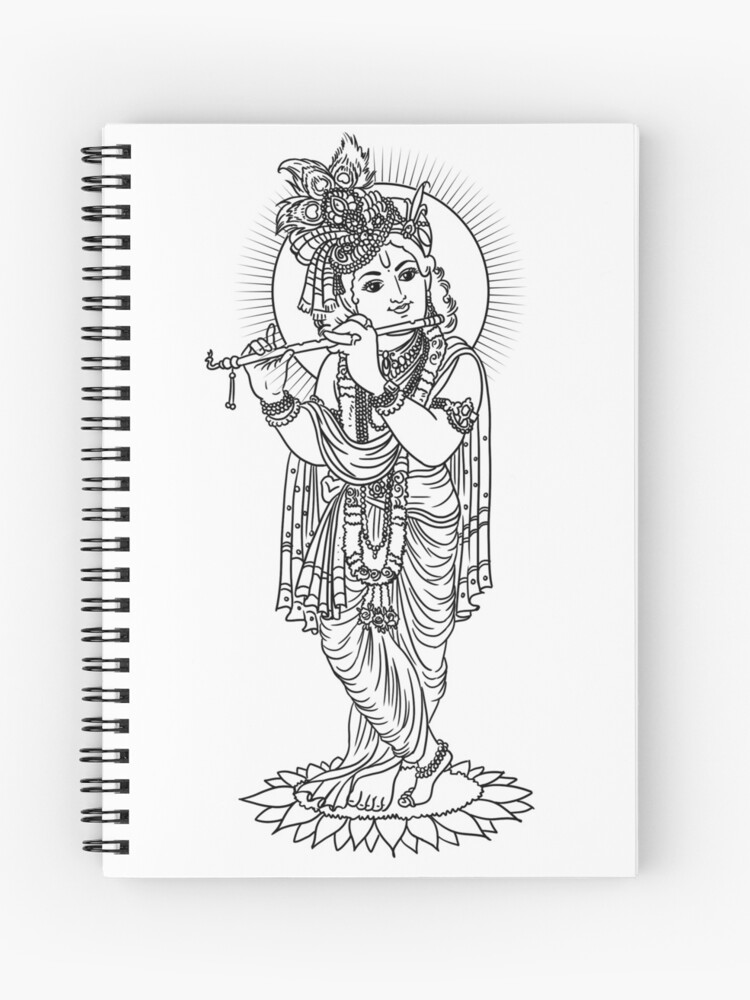 Lord Ganesha Sketch Wallpaper for Wall - Magic Decor