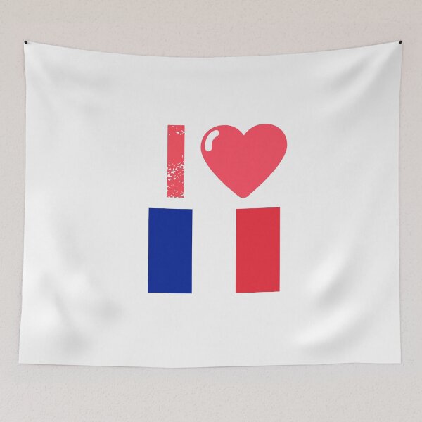 Item preview, I love France design designed and sold by Stylehigh.