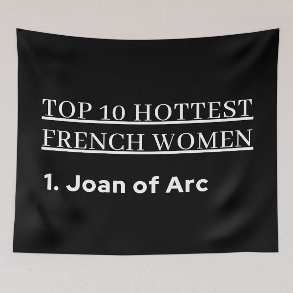 Aperçu de l'œuvre Top 10 des Françaises les plus chaudes - Jeanne d'Arc créée et vendue par Legit Hooligan.