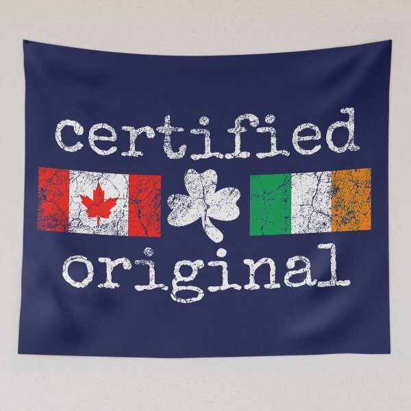 Item preview, Irish Canadian Certified Original on Navy designed and sold by irishorbust.