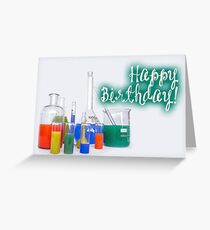 Happy Birthday - Laboratory Greeting Card