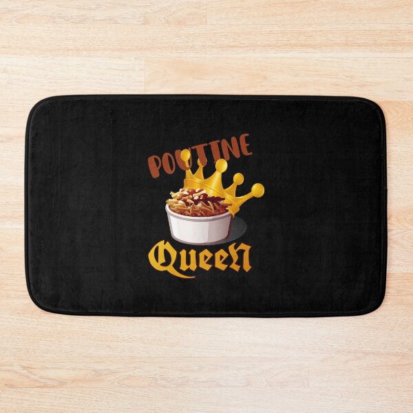 Item preview, Poutine Queen! (on Black) designed and sold by PawsitiveMum.