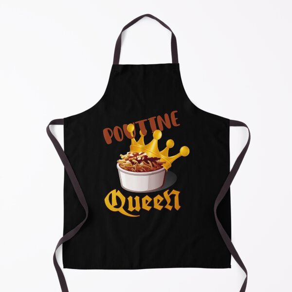 Item preview, Poutine Queen! (on Black) designed and sold by PawsitiveMum.