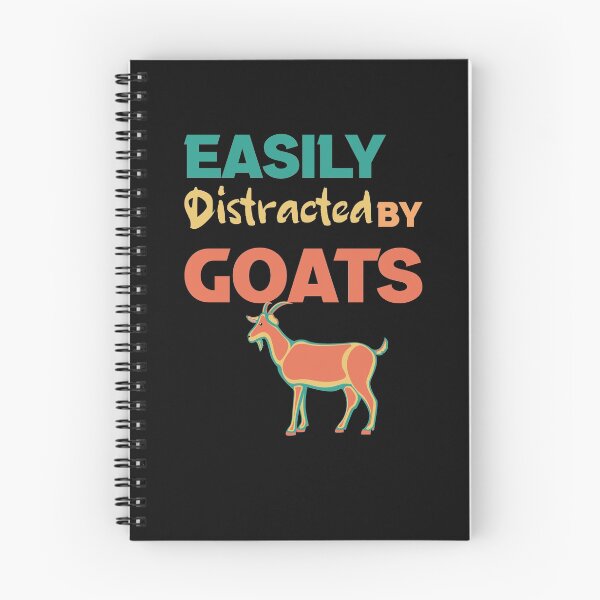 Item preview, Easily Distracted By Goats funny goat lover, goat lover gifts women and girls designed and sold by LANANIL.