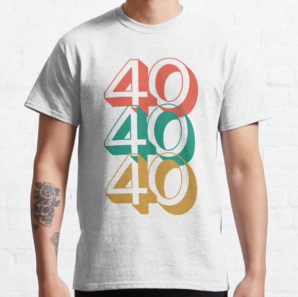 Item preview, Retro 40th Birthday designed and sold by BlakefourDesign.