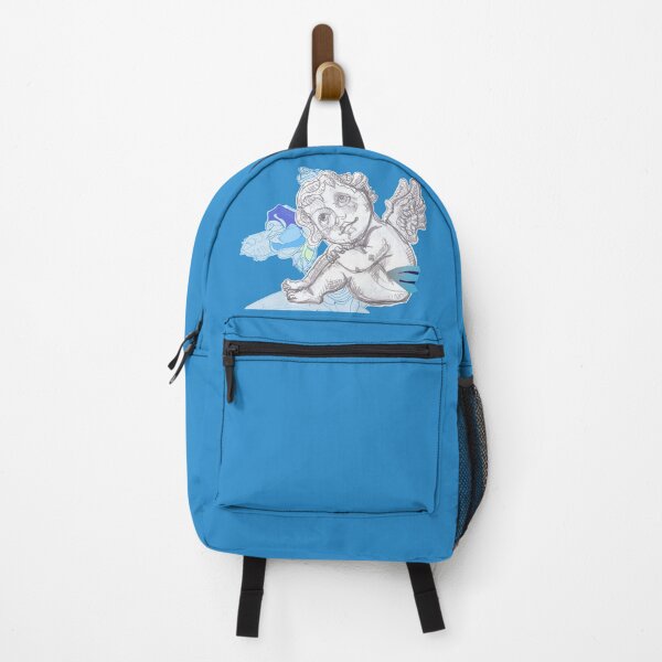 Item preview, Romantic Angel and Blue Roses (Drawing by ACCI) designed and sold by VanyssaGraphics.