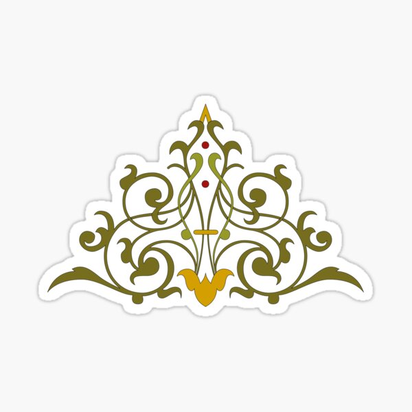 Persian motifs Sticker