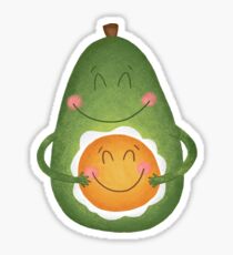 Avocado and Egg Sticker
