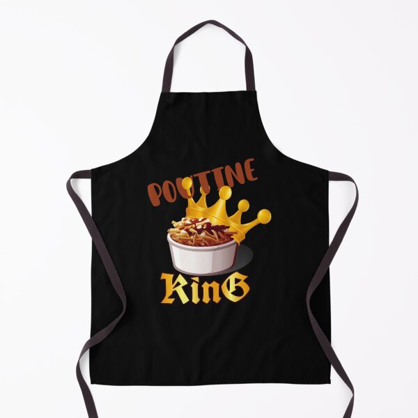 Item preview, Poutine King! (on Black) designed and sold by PawsitiveMum.