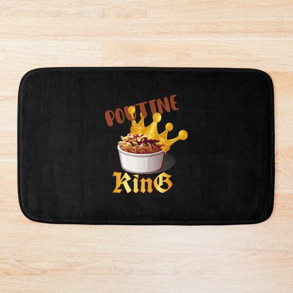 Item preview, Poutine King! (on Black) designed and sold by PawsitiveMum.