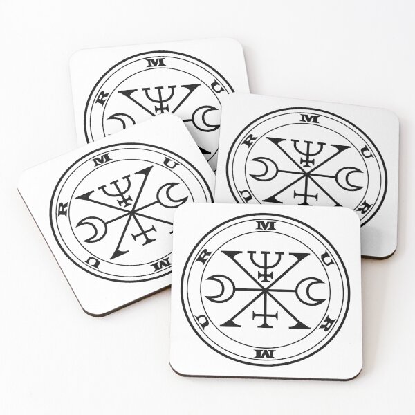 Item preview, Murmur demon black Sigil occult Magick Seal designed and sold by InfernalDesignZ.