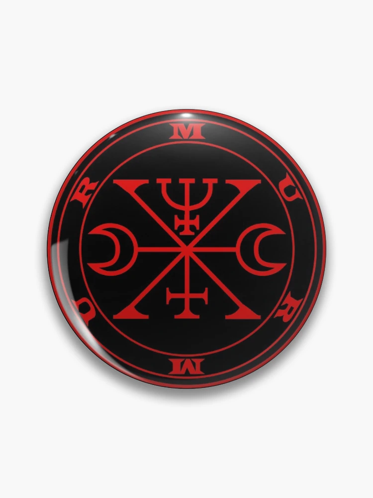 Murmur demon red Sigil occult Magick Seal Murmur demon red Sigil occult Magick Seal