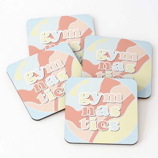 Item preview, Gymnastics Retro Pastel designed and sold by Flexiblepeople.