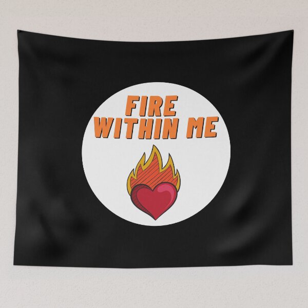 Item preview, Fire within me. Heart in fire designed and sold by Sharitka.