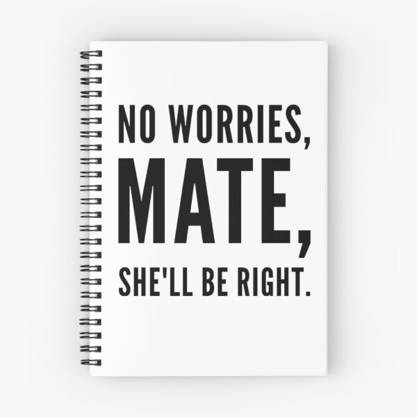Item preview, No worries, mate, she’ll be alright designed and sold by SerenityPax.