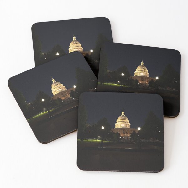 Item preview, U.S Capitol Building at Night designed and sold by dkmfirecracker.