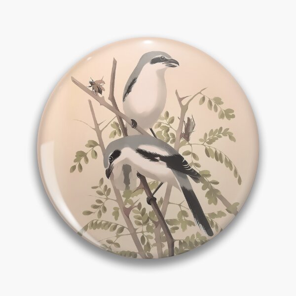 Item preview, BIRDS VINTAGE - Averla maggiore or Lanius excubitor designed and sold by Perfomance.
