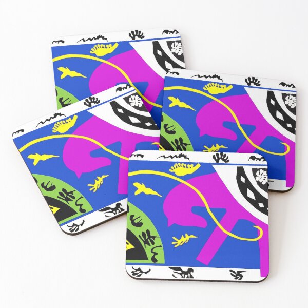 Item preview, MATISSE : Vintage The Horse Clown and Lady Abstract Whimsical Print designed and sold by posterbobs.