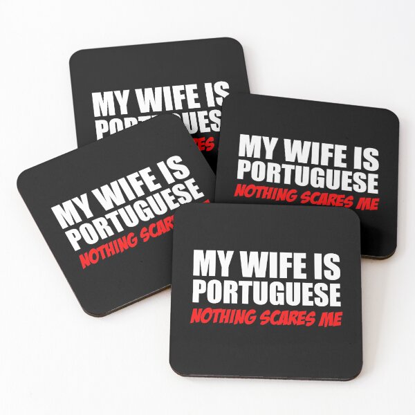 Item preview, Wife Is Portuguese Nothing Scares Me designed and sold by jaycartoonist.