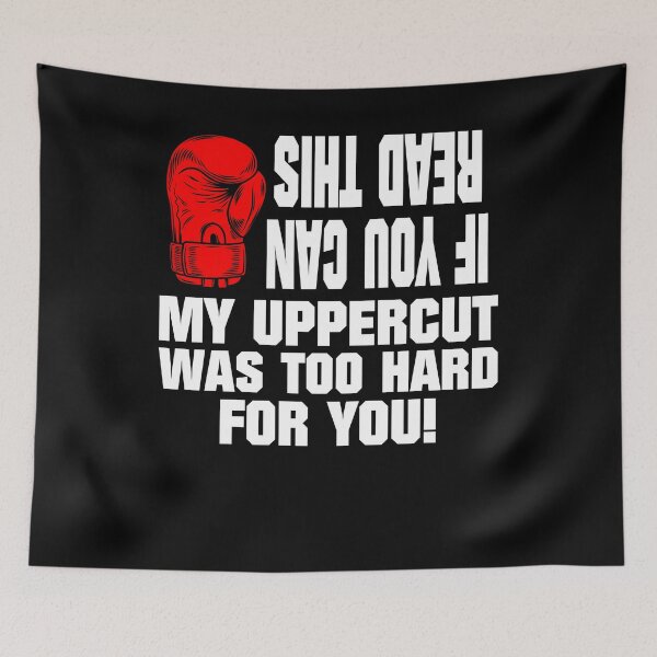 Item preview, Boxing boxer boxing match saying designed and sold by Alex-Creare.
