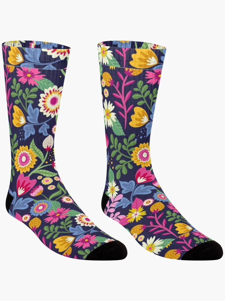 Thumbnail 3 of 5, Socks, Hello Spring! designed and sold by Innsmouth.