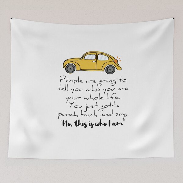 Item preview, No, this Is who I am - Once upon a time quote designed and sold by RainbowCraft.