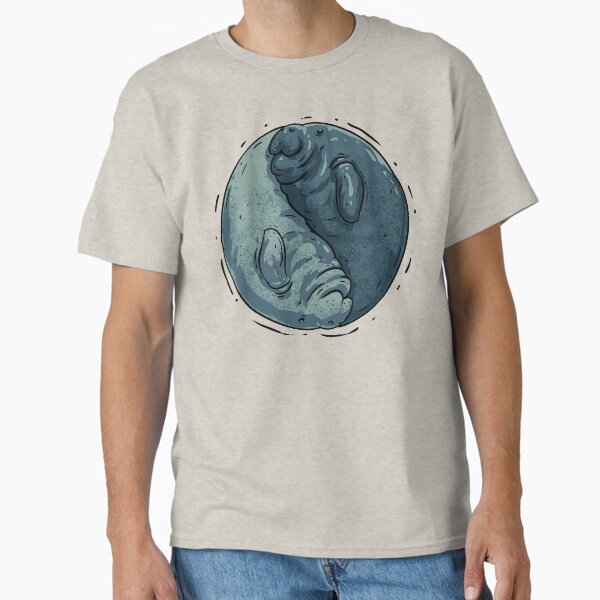 Vista previa del artículo con la obra «Manatí Yin y Yang | Dugongo | Condado de Manatí», diseñado y vendido por Any Color Designs.