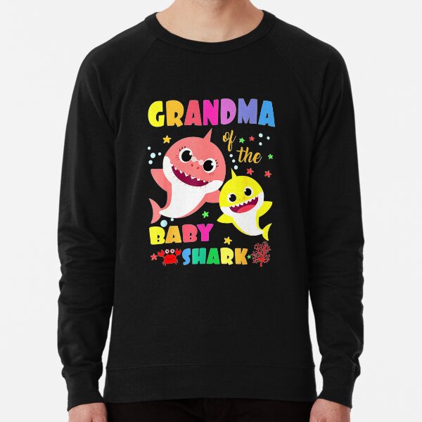 Grandma Of The Baby Shark Birthday Grandma Shark Shirt Merch