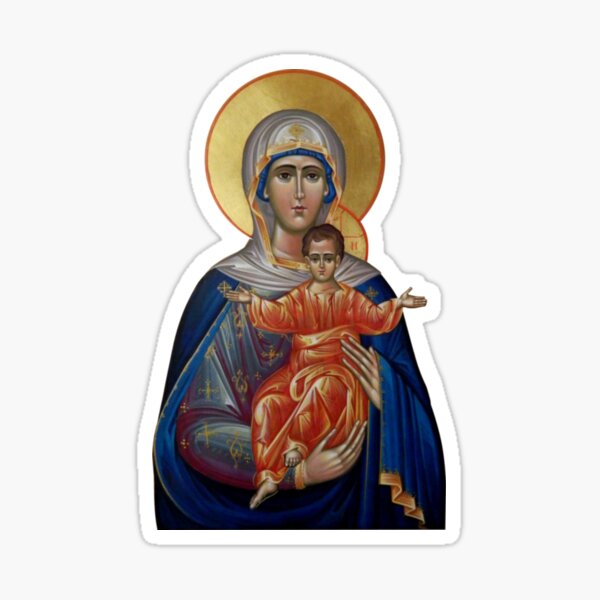 Mary, mother of Jesus Sticker