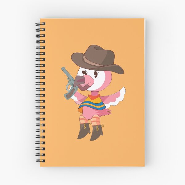 Item preview, Flamingo youtube Flamingo Plush cowboy outfit bird cartoon cowboy hat, rope, howdy ho designed and sold by SGS-.