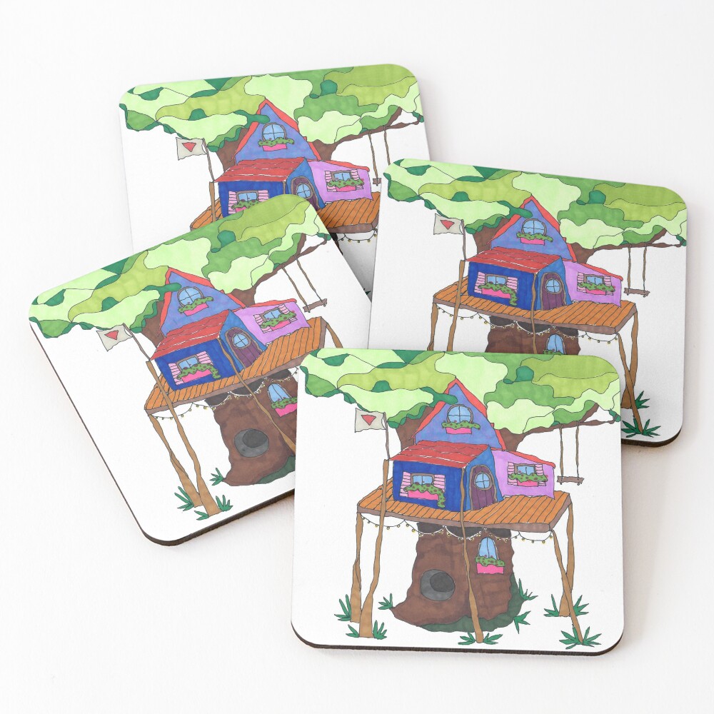 Item preview, Coasters (Set of 4) designed and sold by HelloSoul.
