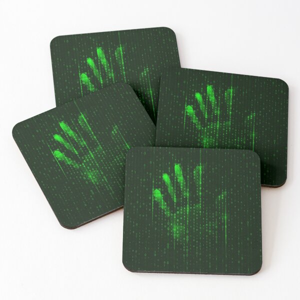 Item preview, Cyber Matrix Code Hand designed and sold by Brendsy.
