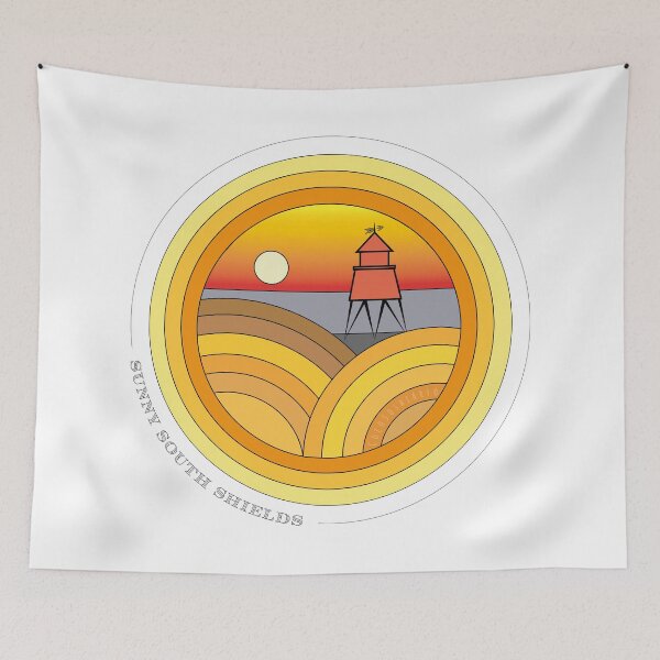 Item preview, Sunny South Shields designed and sold by CocoSoshi.