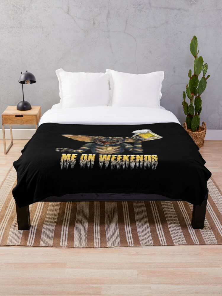 Thumbnail 1 of 6, Throw Blanket, Me on Weekends designed and sold by StudioNMdesign.